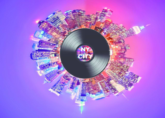 Little Planet. New York at night! Lets party!