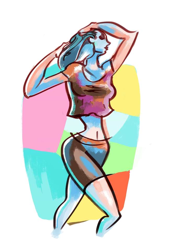 abstract girl