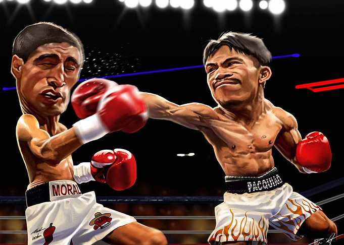 Pacquiao vs Morales Fight