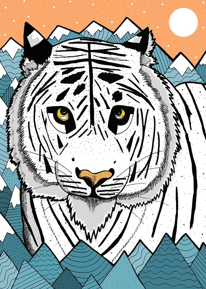 The white tiger