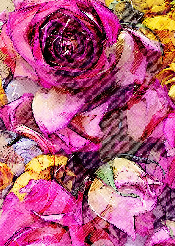 Purple Roses