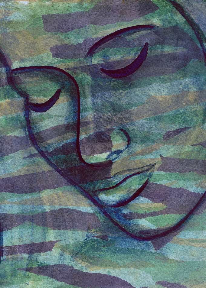 Daydreamer watercolor