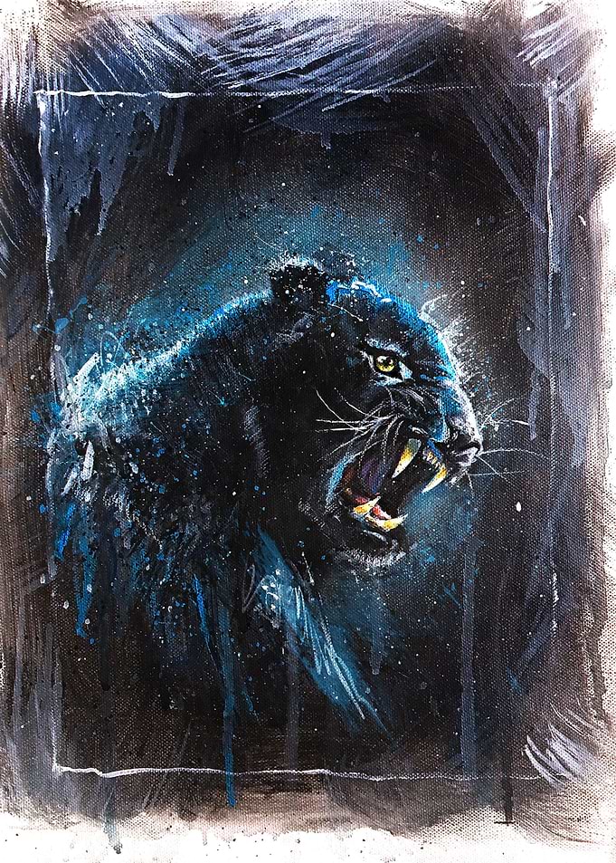 acrylic on canvas...