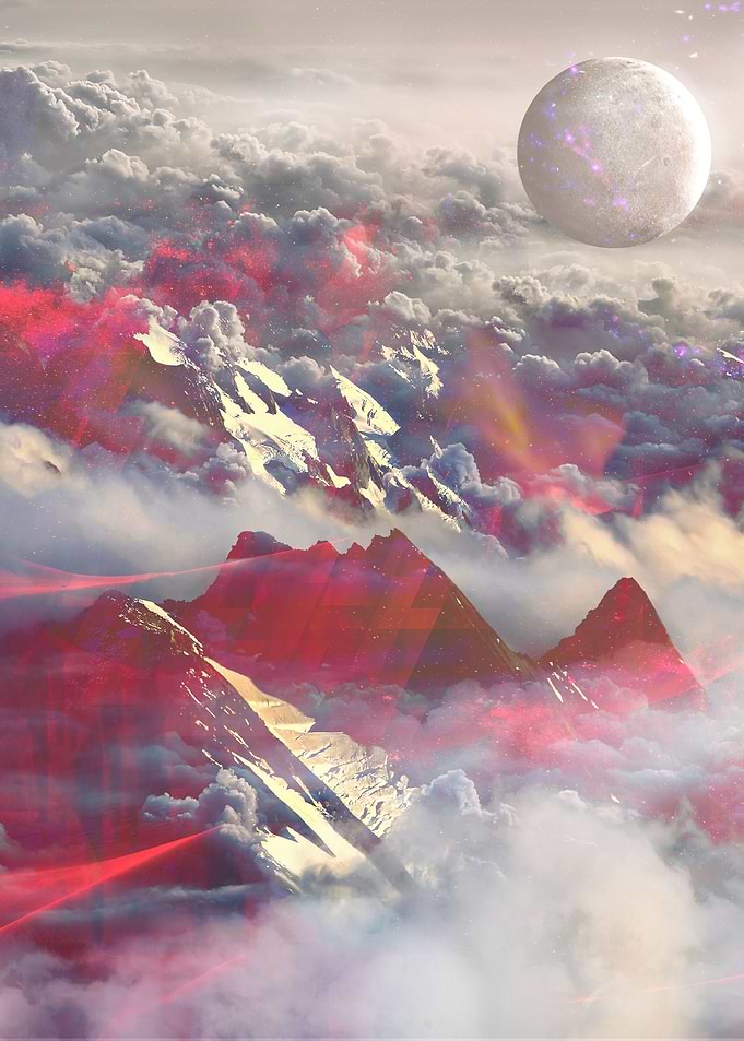 Above the clouds