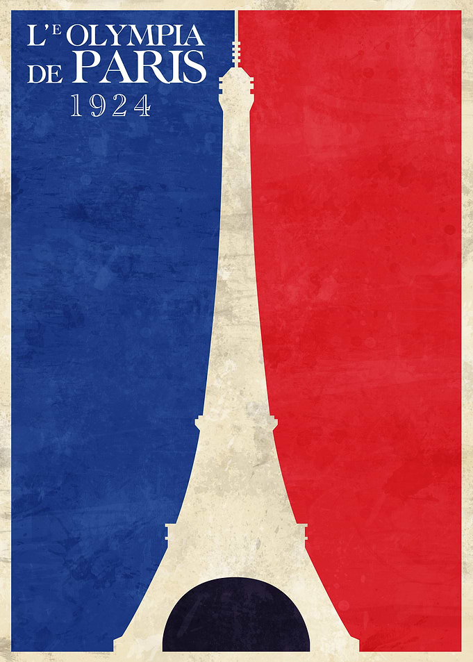 Olympic games poster - Paris 1924