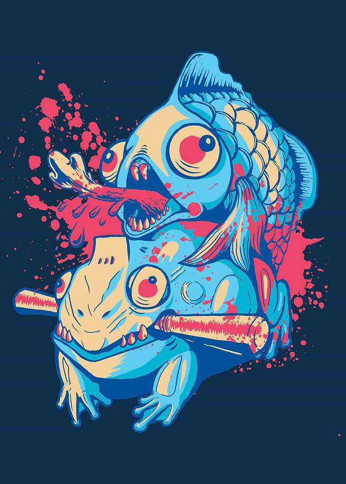 Fish + Frog