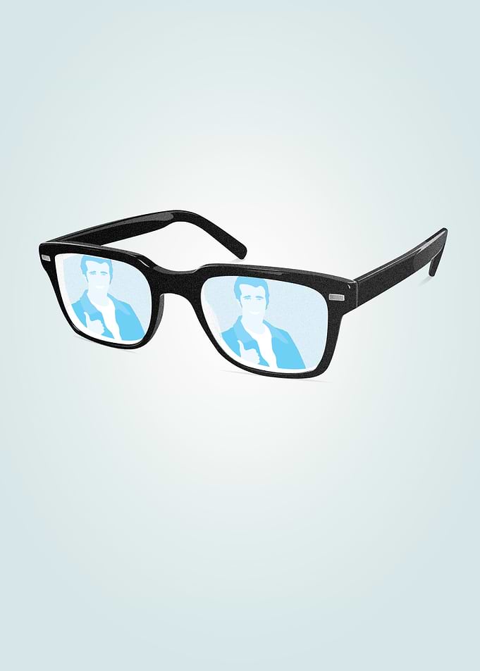 Inspired by Buddy Holly and The Fonz