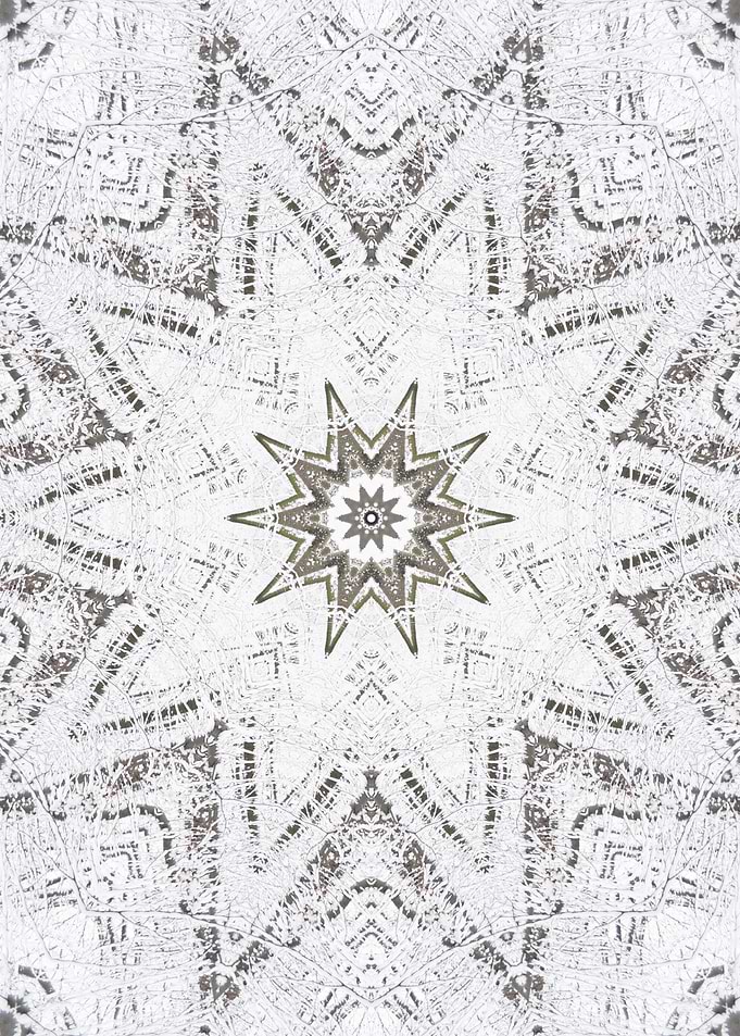 Snowflake Mandala CB