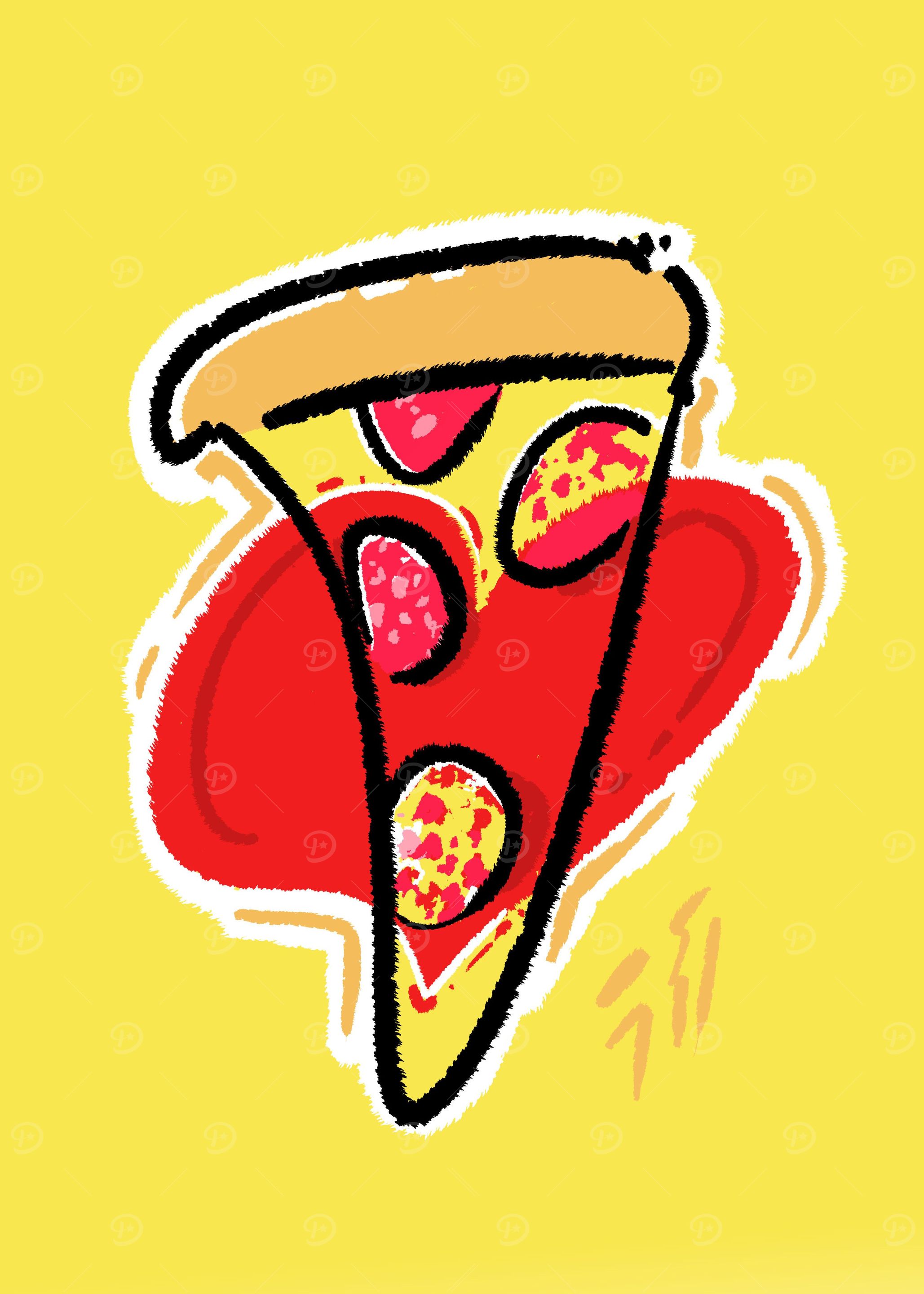 Pizza Love ' by James Weinreb :{D