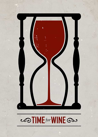Time for wine.