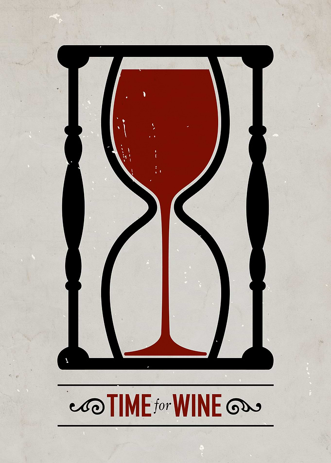 Time for wine.