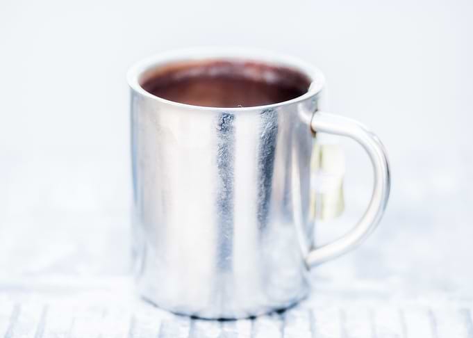 Tea Or Coffee. Tin Mug