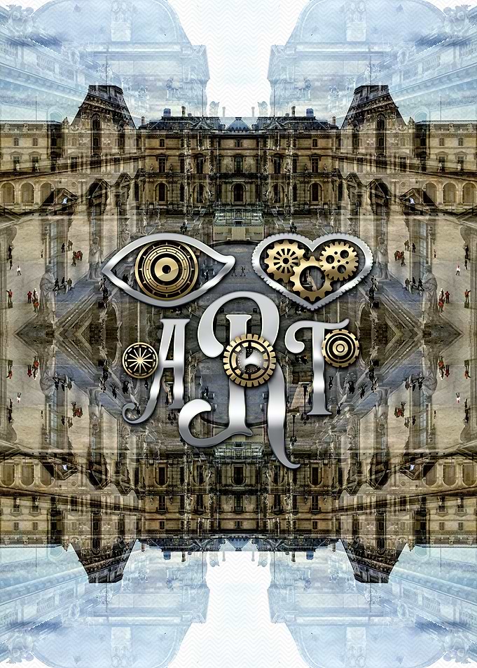 Eye Heart Art Louvre Silver Paris da Vinci Gears - I to ...