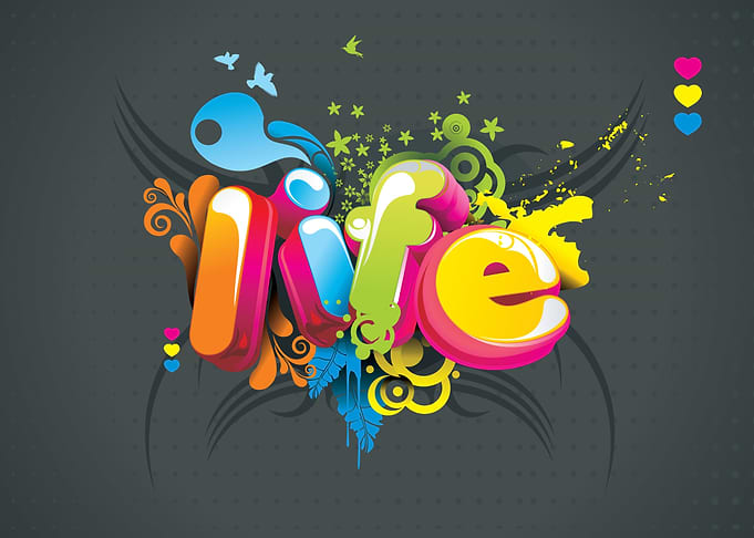 Life 3D art