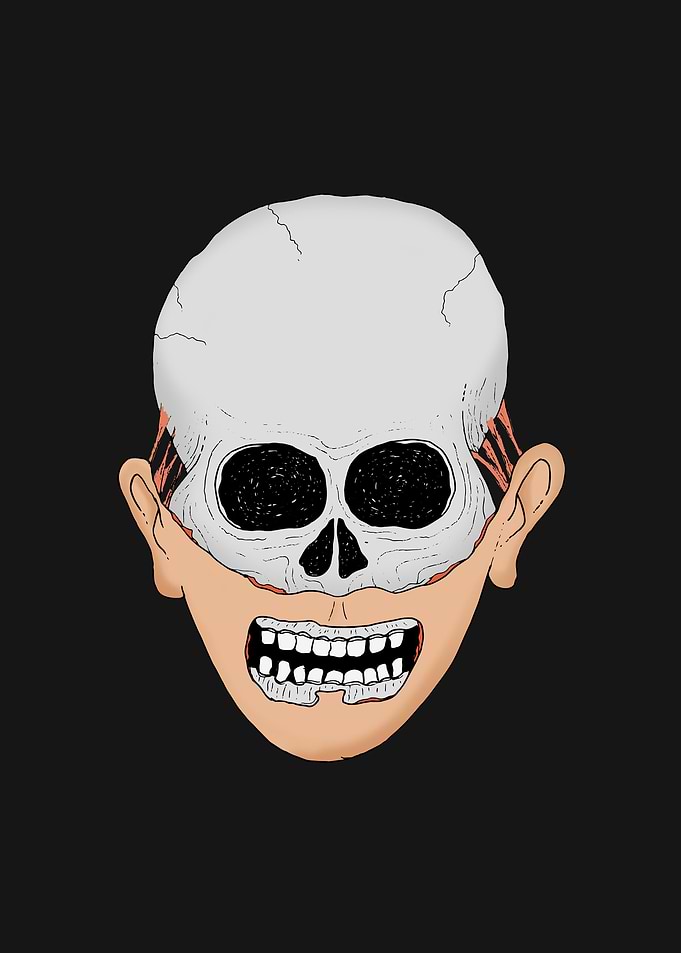 beardy skull