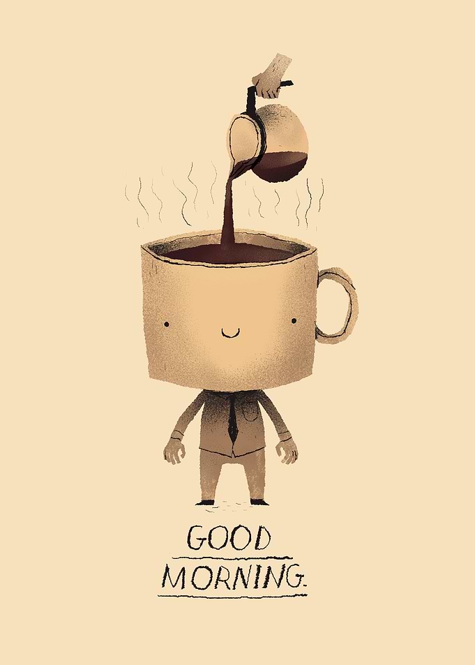 need dat morning coffee!