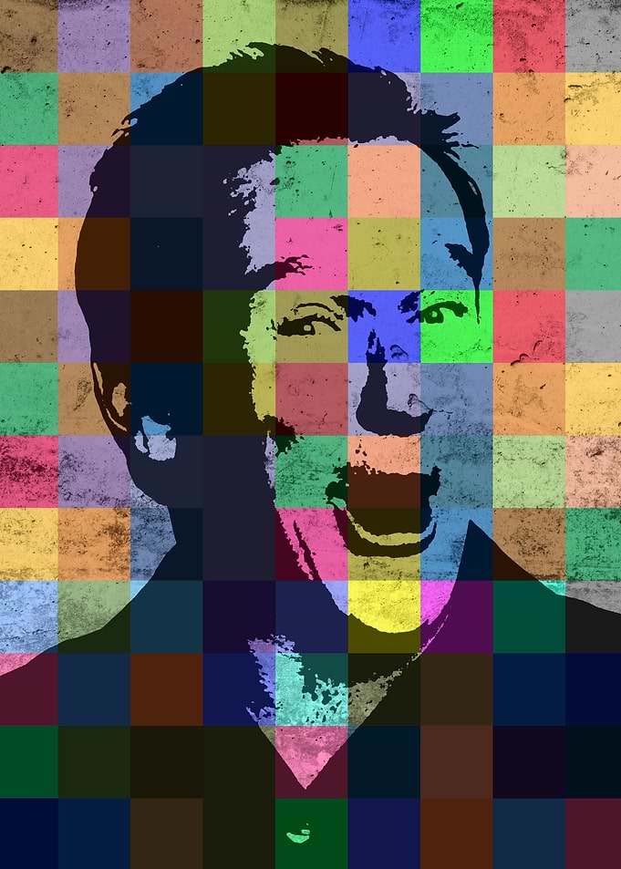 Robin Williams Patchwork Portrait