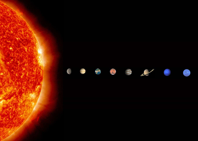 solar system planets