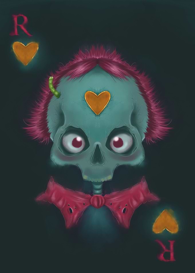 Skeleton Card