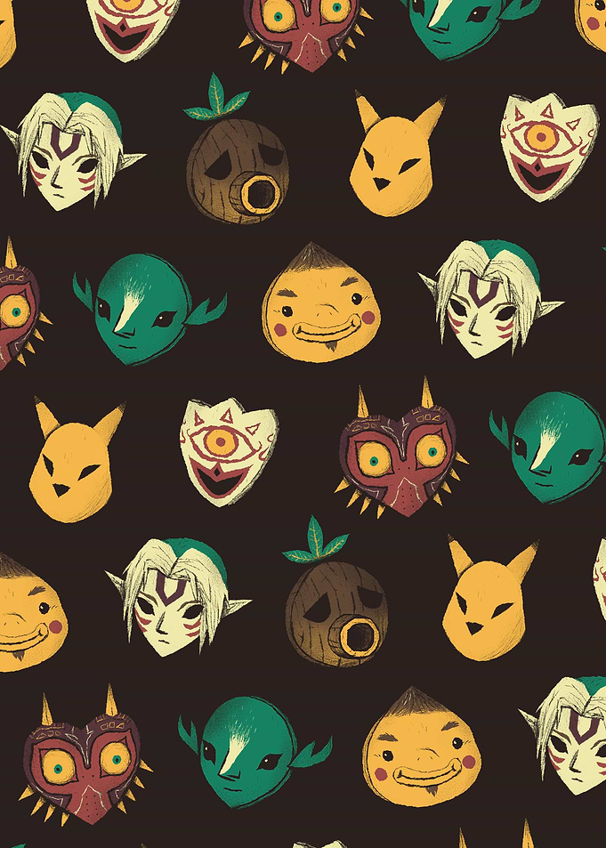 pattern of masks