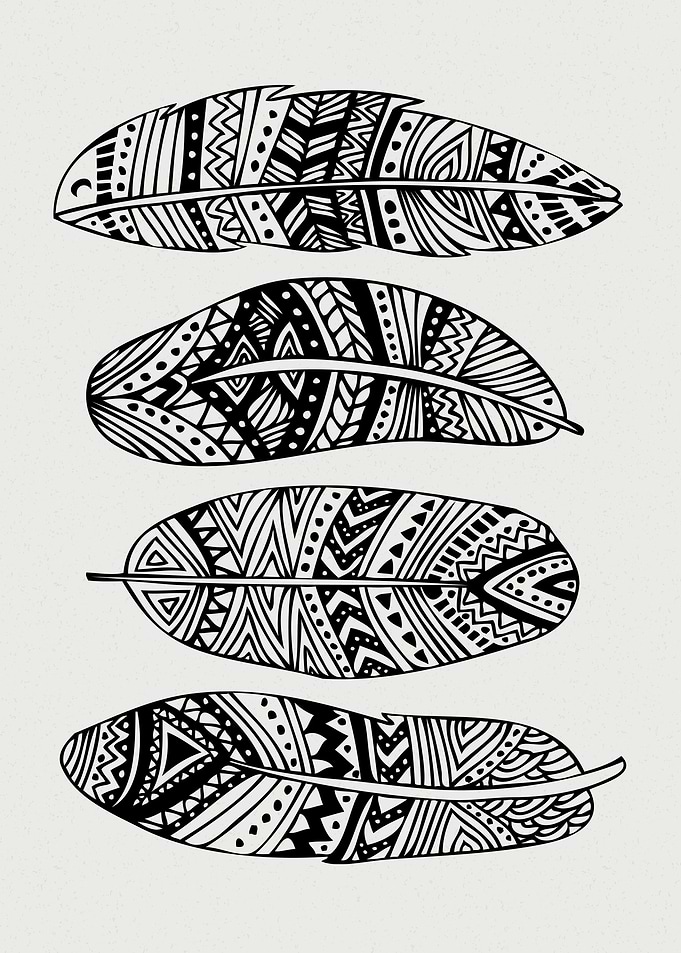 Tribal Feathers