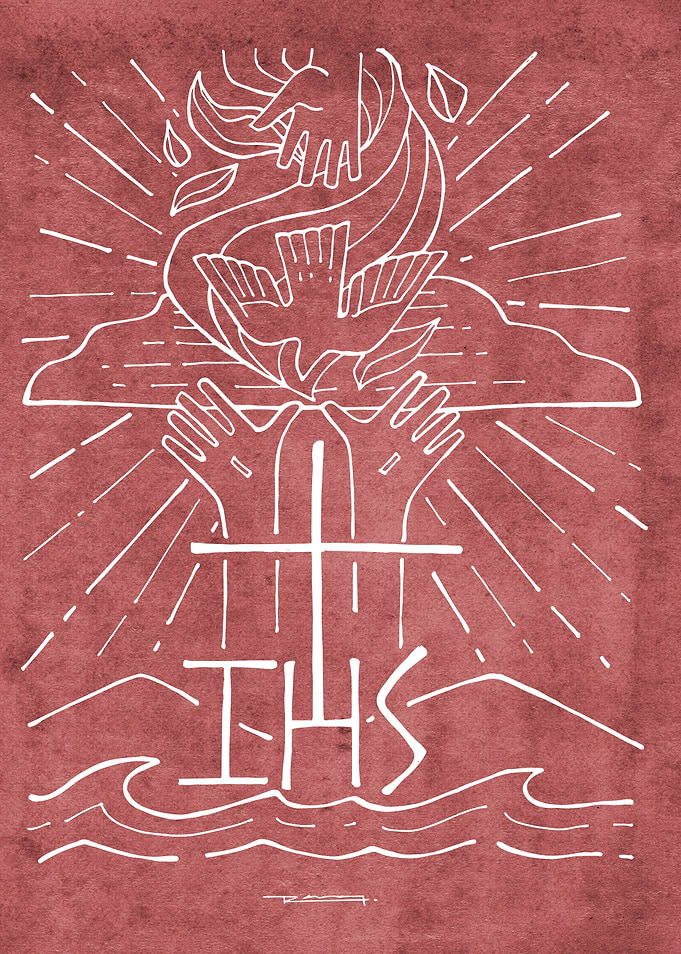 Illustration of the Holy Trinity