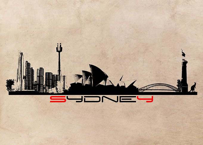 Sydney skyline city