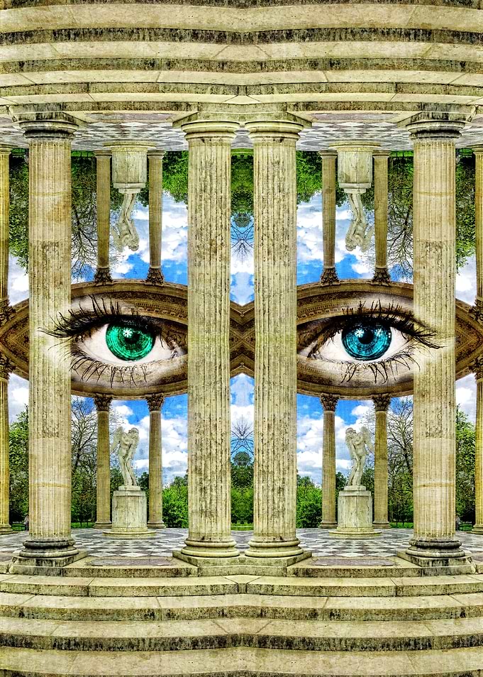 Surrealist Temple of Love Petit Trianon Versailles Pari ...