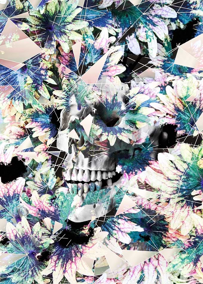 Floral Skull