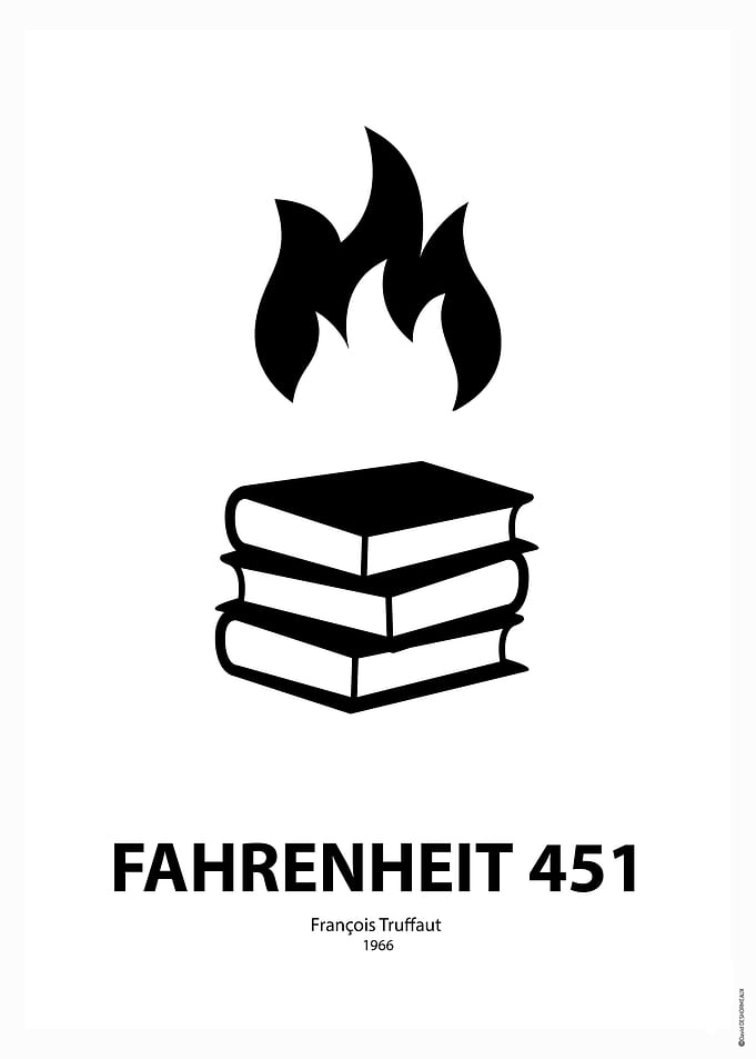 Poster of the movie 'Fahrenheit 451'