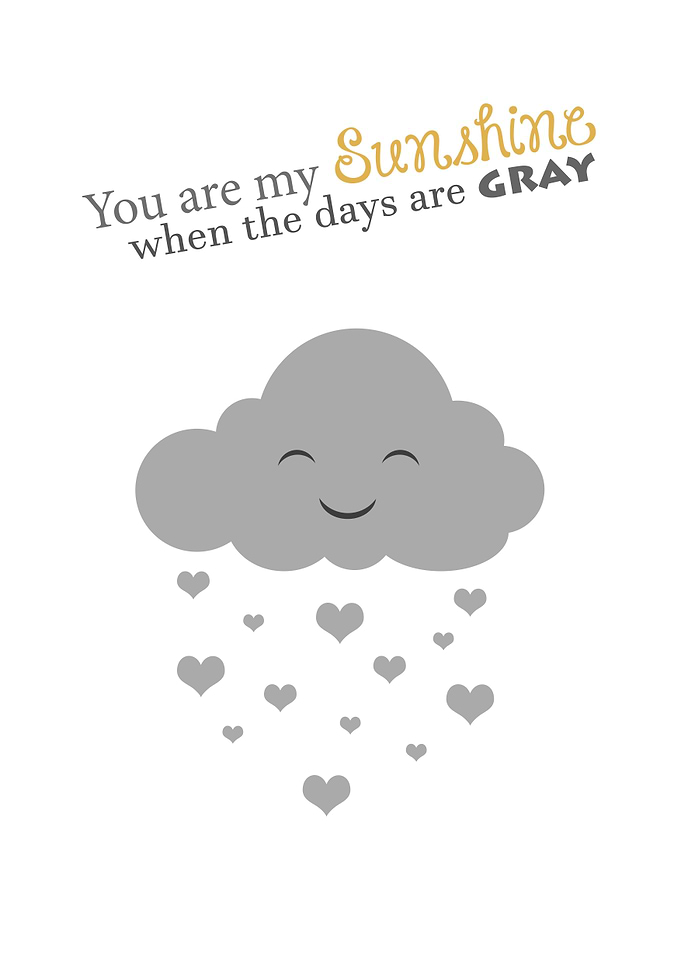 you are my sunshine
