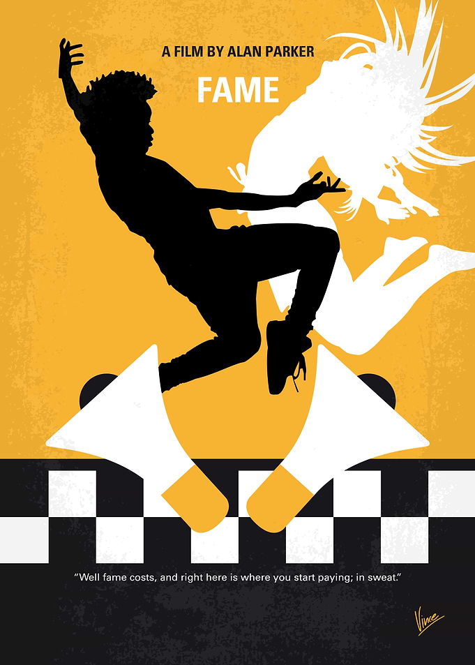 No619 My Fame minimal movie poster A chronicle of the ...