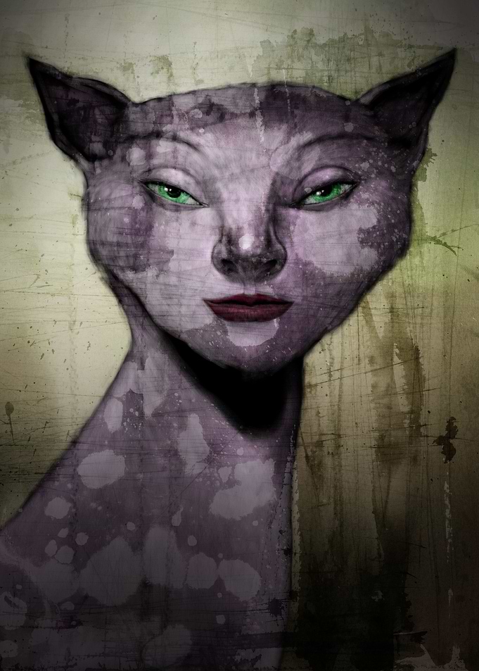 niña gata
