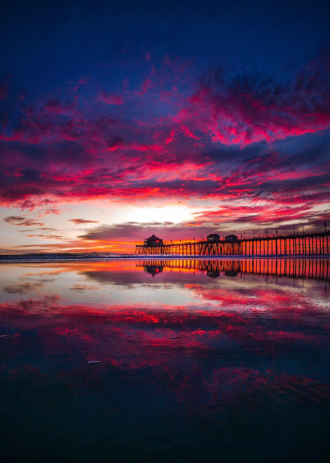 The last week in January (2016) brought some epic skies ...