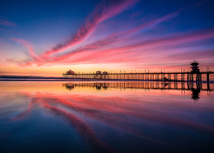 The last week in January (2016) brought some epic skies ...