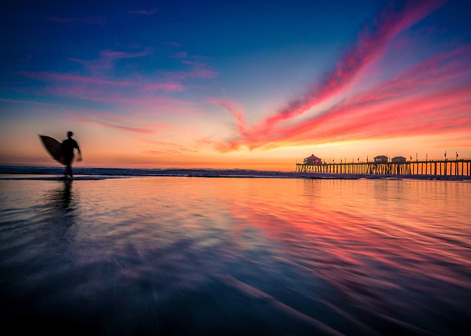 The last week in January (2016) brought some epic skies ...