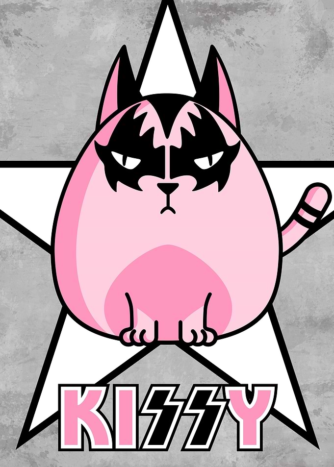 Kiss-y the cat