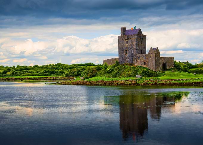 Dunguaire Castle is a 16th-century tower house on the s ...