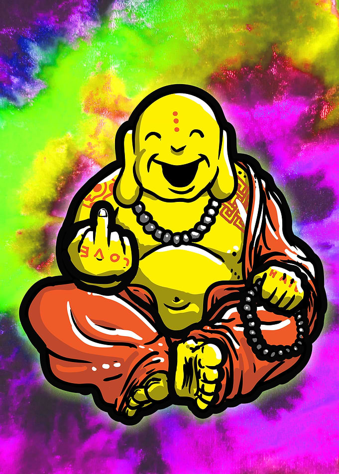 the F U Buddha