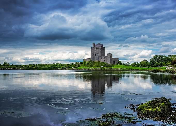 Dunguaire Castle is a 16th-century tower house on the s ...