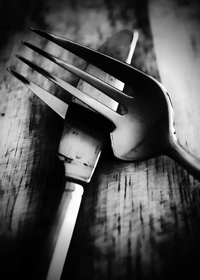 Dark monochromatic kitchen art and photography by Clar ...