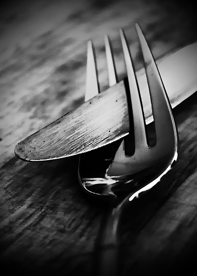 Modern dark monochromatic kitchen art photography by Cl ...