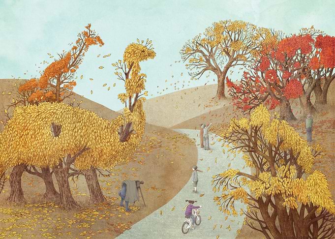 The Night Gardener - Autumn Park