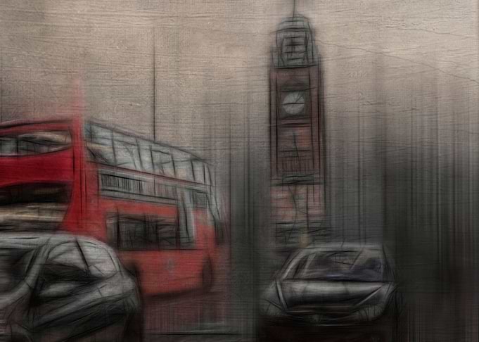 crouch end painting part of my moments in time collecti ...