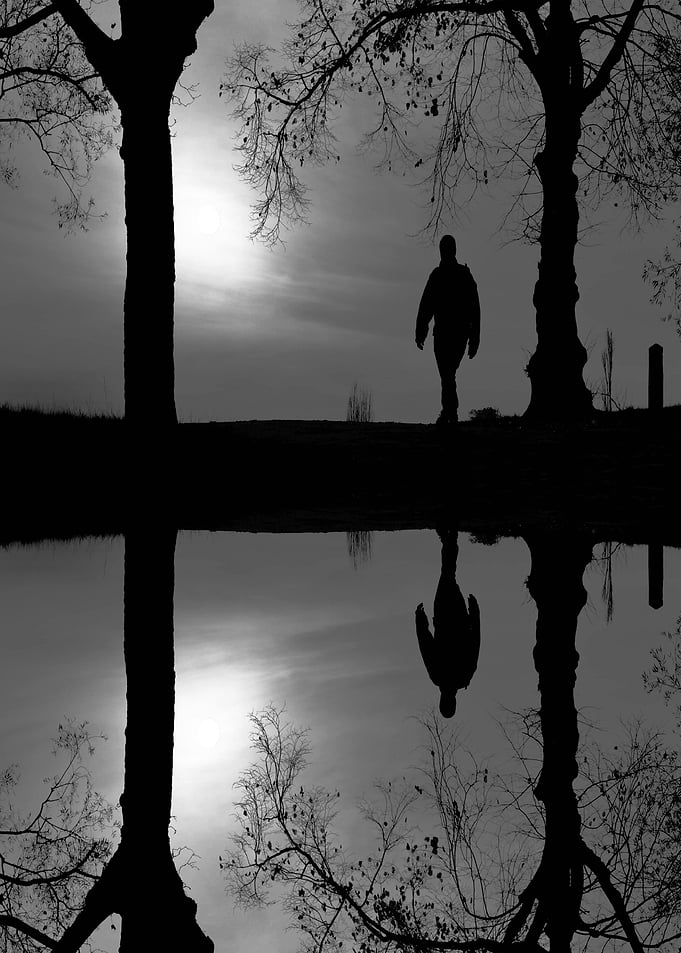 reflection by chrissie Judge