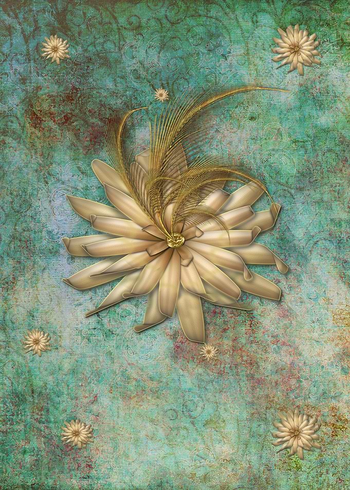 Golden Blooms emerging.