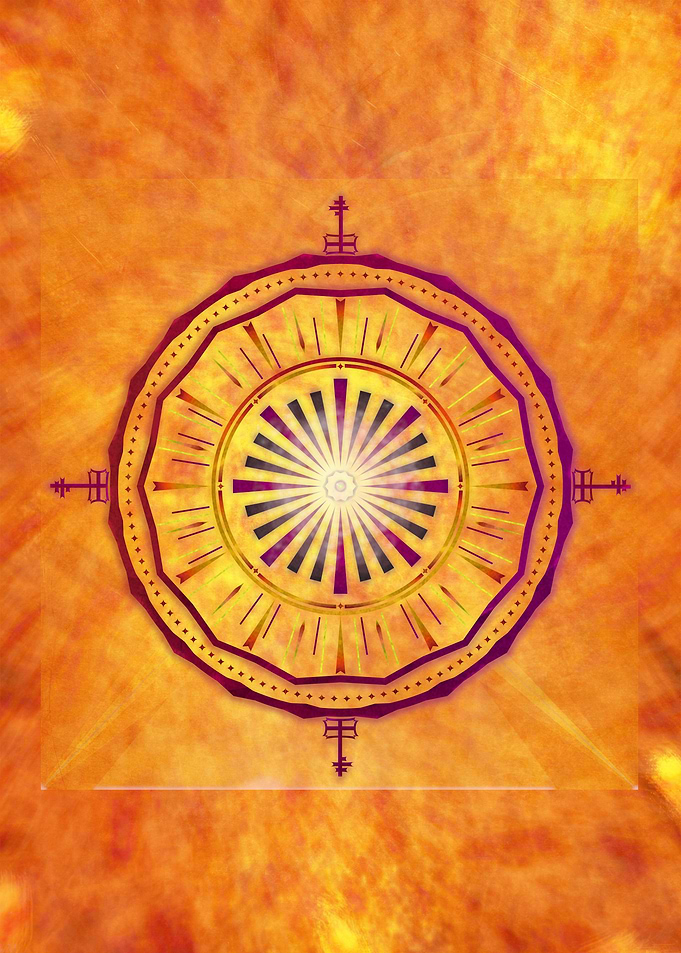 An abstract representation of the Universe.