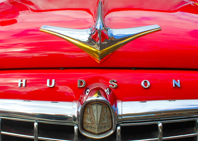 Vintage Hudson Hood Ornament