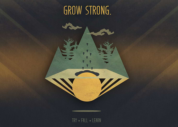 Grow Strong | Digital Art, 2016