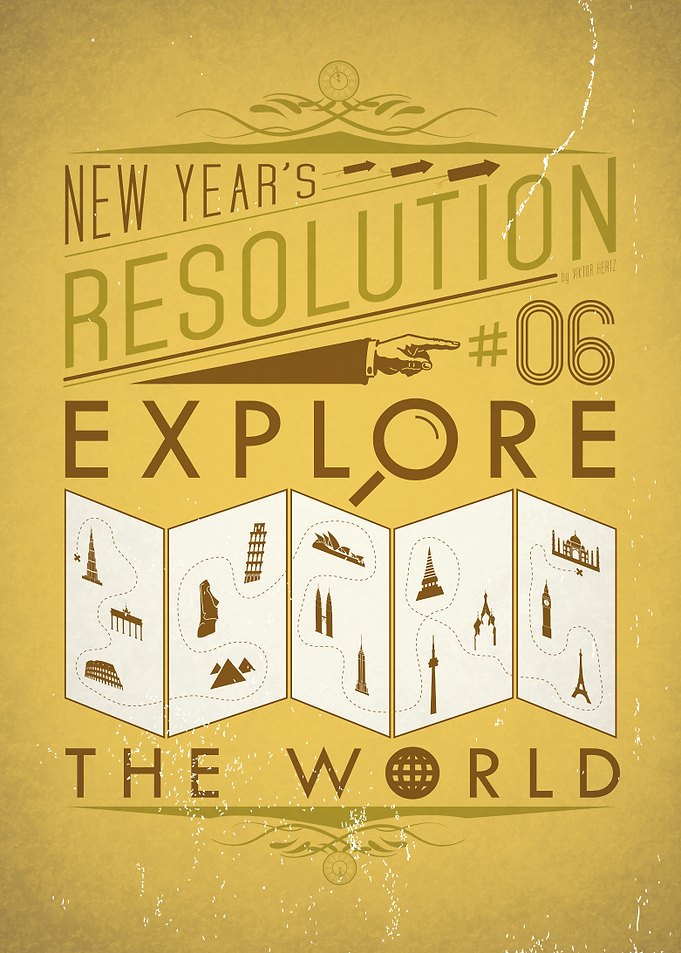 'Explore the world' - New Year's Resolution 6/12.